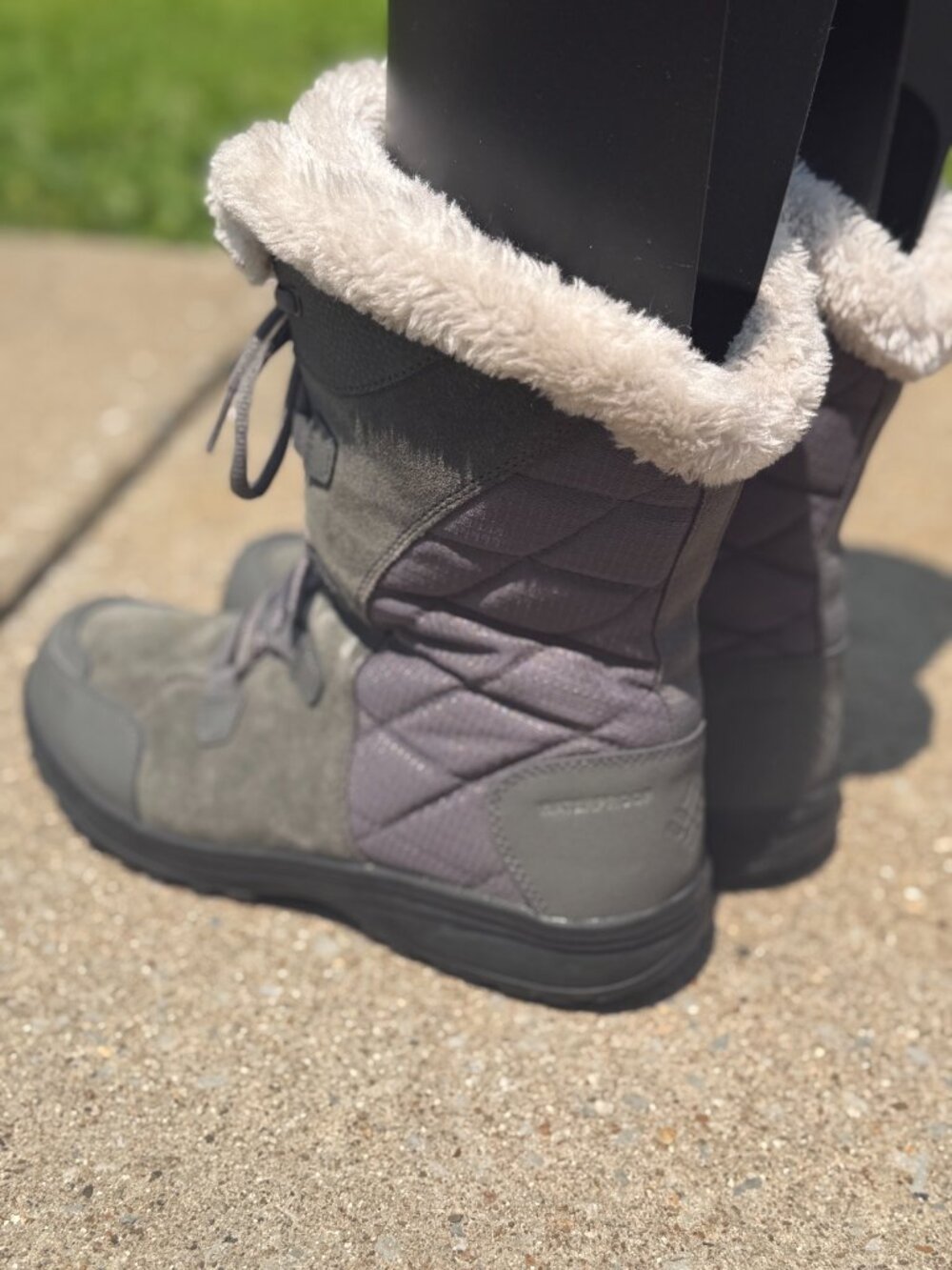 Columbia Ice Maiden II Womens 10 Waterproof Snow Boots Fur Après Ski 4025 - Picture 2 of 8